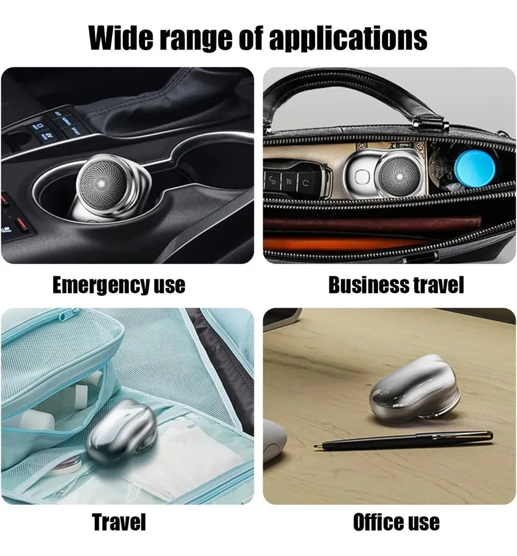 Afeitadora Eléctrica Portátil En Seco Y Húmedo