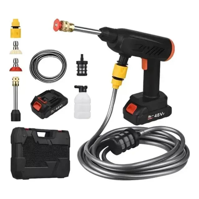 💦 Hidrolavadora Inalámbrica 48V con 2 Baterías: Potencia donde quieras