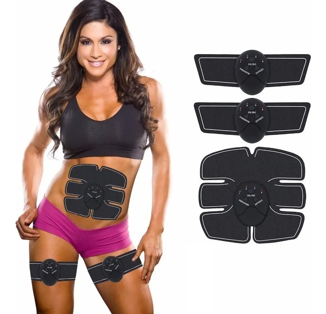 Electro Estimulador Portatil  De Brazos Piernas Abdomen