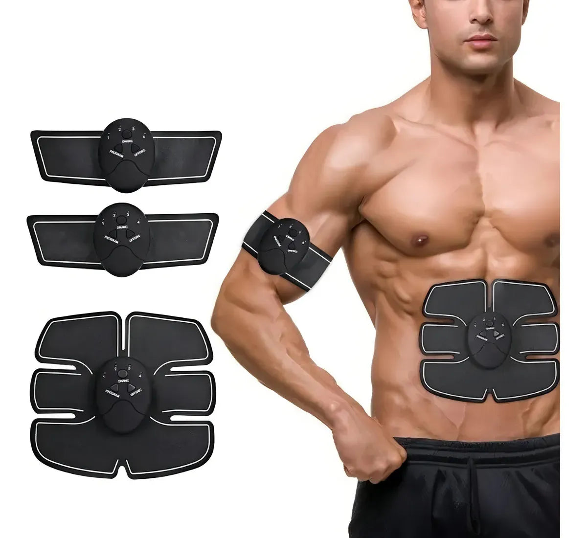 Electro Estimulador Portatil  De Brazos Piernas Abdomen