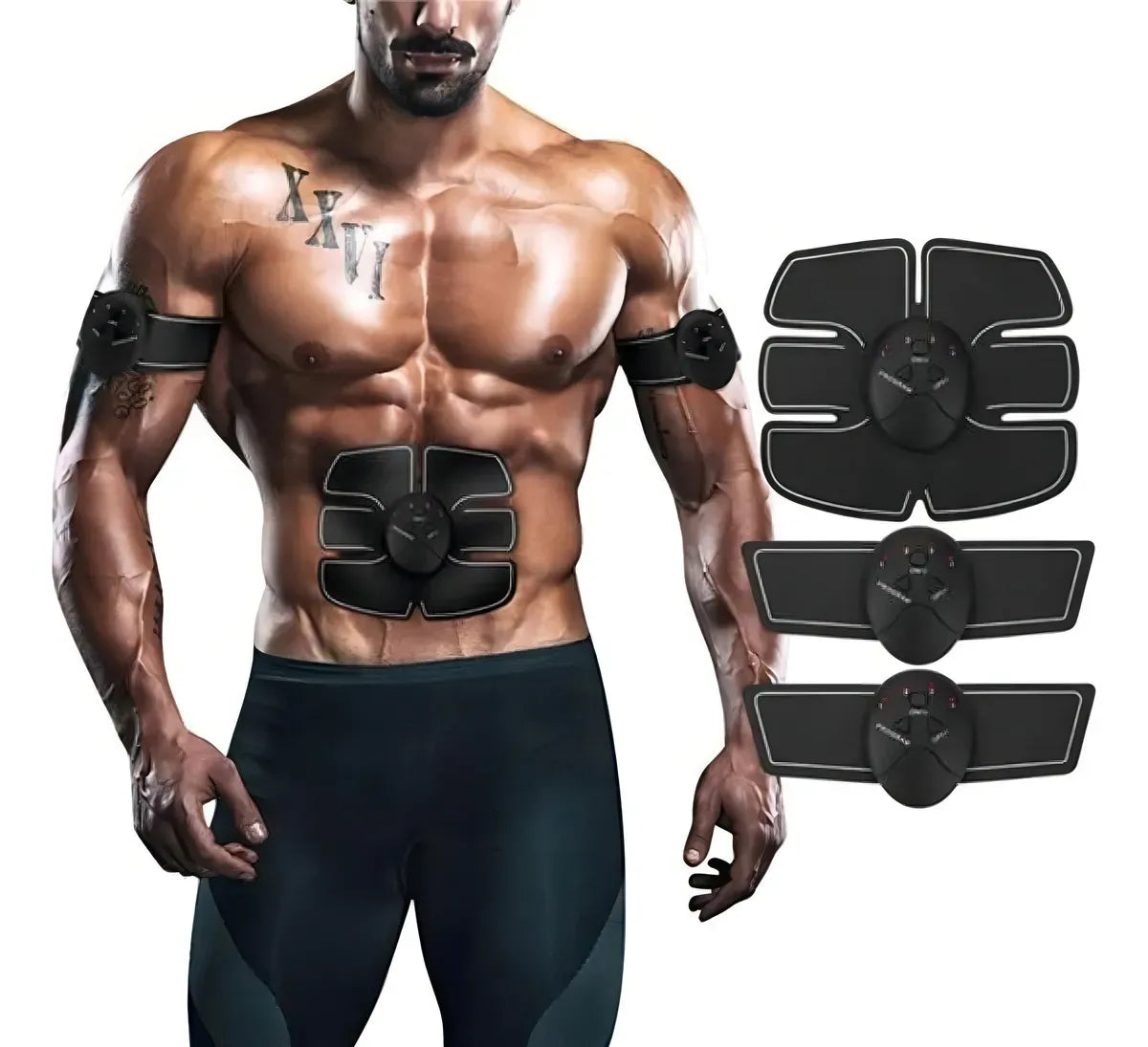 Electro Estimulador Portatil  De Brazos Piernas Abdomen