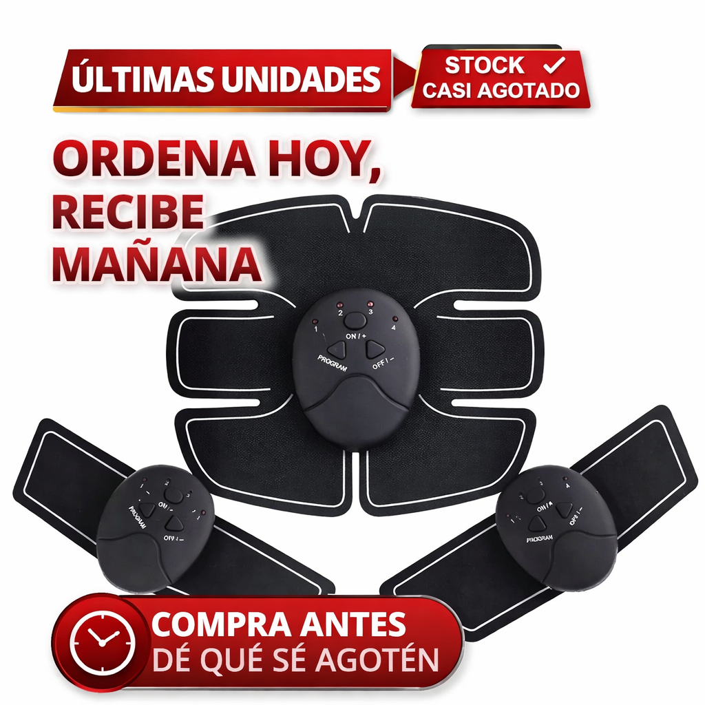 Electro Estimulador Portatil  De Brazos Piernas Abdomen